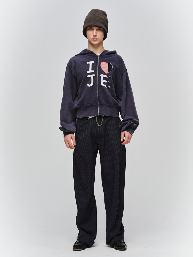 3D STRIPE CUTTING PANTS