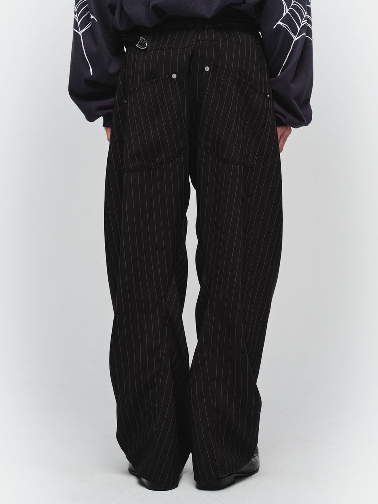 3D STRIPE CUTTING PANTS