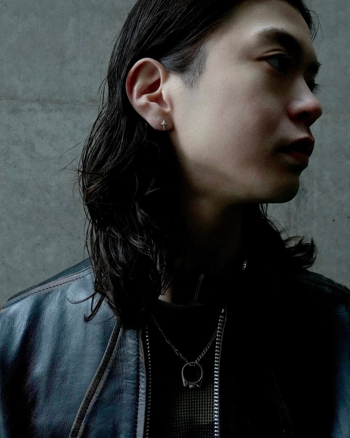 JIEDA×ephemeral  pull tab ring (with daiamond)