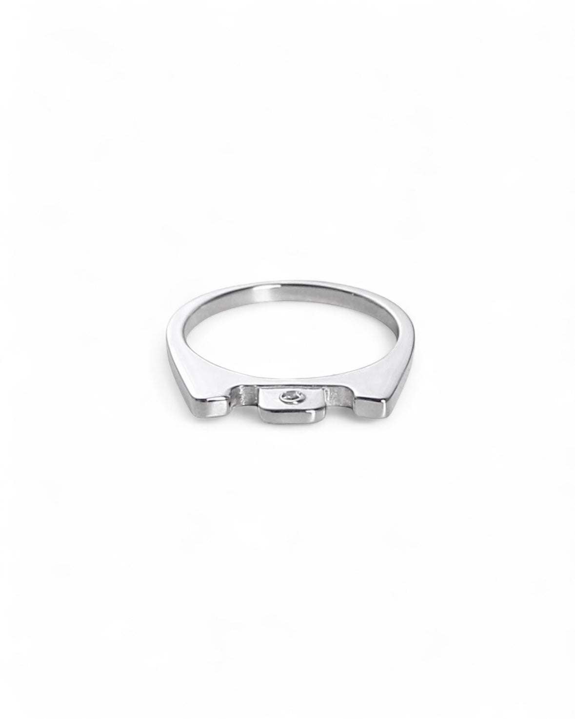 JIEDA×ephemeral  pull tab ring (with daiamond)