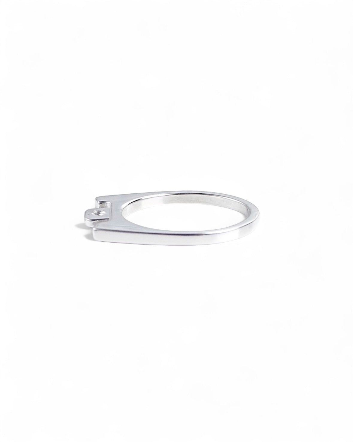JIEDA×ephemeral  pull tab ring (with daiamond)