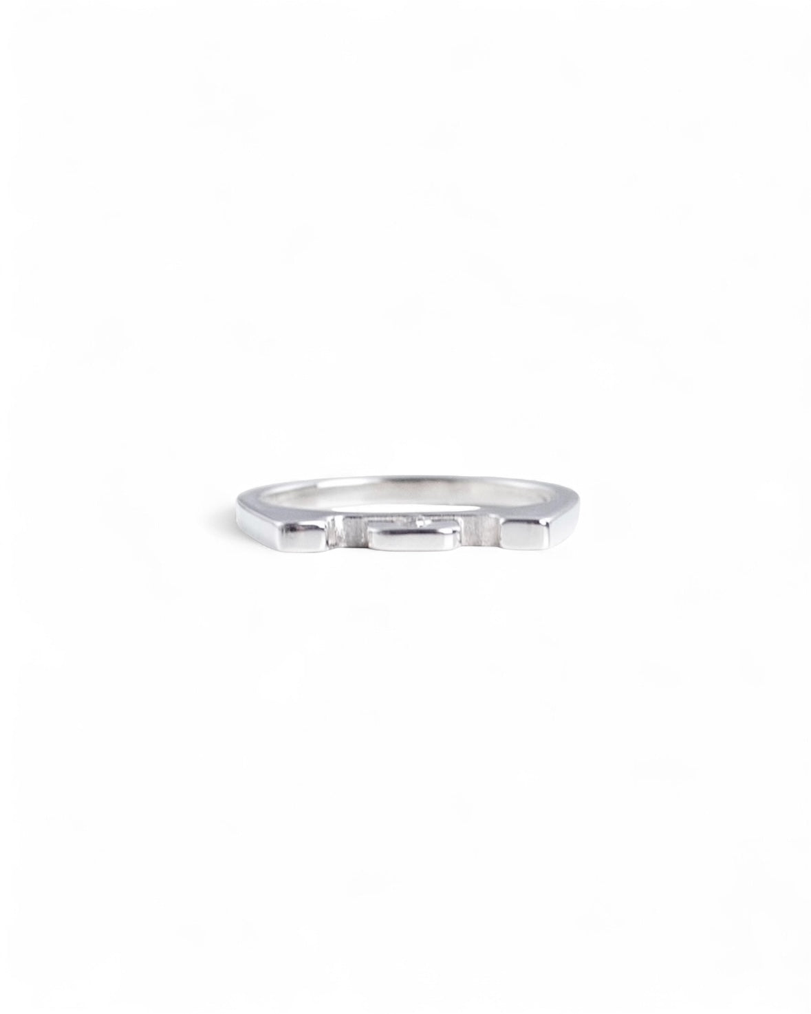 JIEDA×ephemeral  pull tab ring (with daiamond)