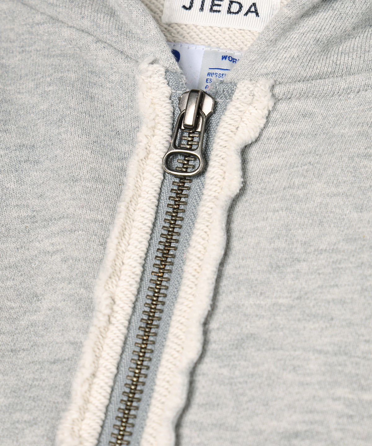 JIEDA × RUSSELL ATHLETIC ZIP HOODIE